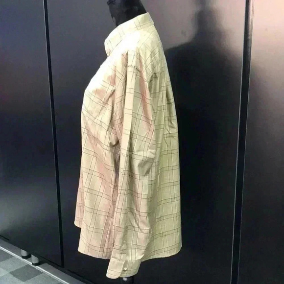 JoS.A.BANK Travelers collection tailored fit 100% cotton long sleeve shirt - L - Picture 4 of 7